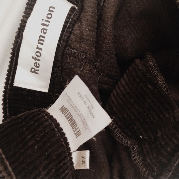 🚚 MOVING SALE! 🚚 Reformation Corduroy Wide Pants - Picture 3 of 6